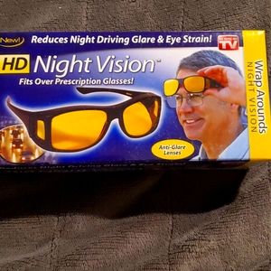 NIB. Anti-Glare Night vision glasses.
